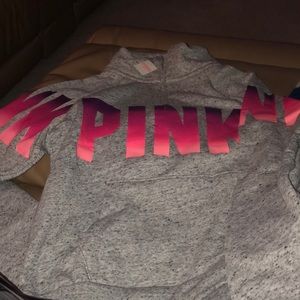 pink pullover